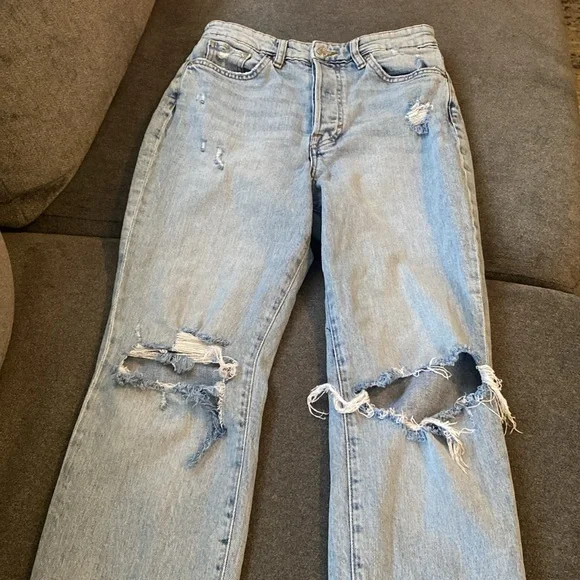 Women’s ultra high waisted mom jeans size 4 - Picture 3 of 5